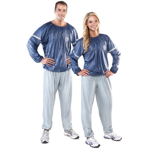 Gold's Gym L/xl Weight Loss Sweat Slimming Fitness Exercise Diet Sauna Suit for sale online